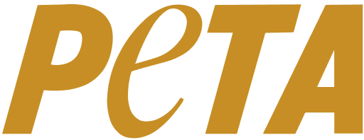 PeTA Logo gold