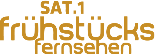 SAT.1 Frühstücksfernsehen Logo gold