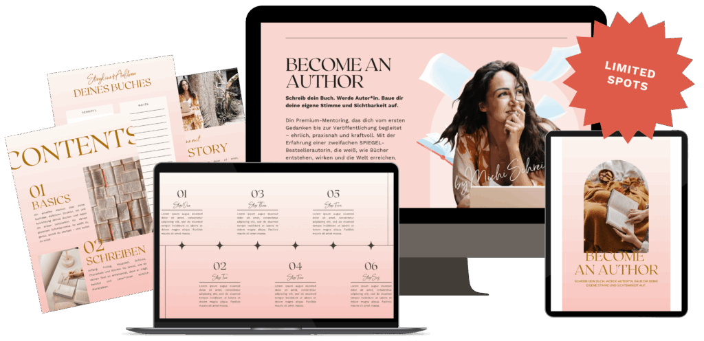 Become An Author Kurs Mockup